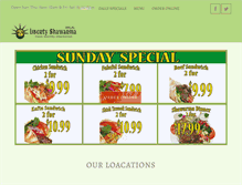Tablet Screenshot of libertyshawarma.com